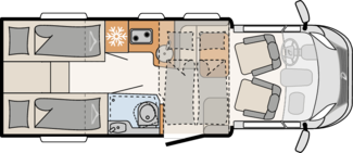 Wohnmobil Dethleffs T6812 EB günstig mieten