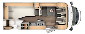 Wohnmobil Sunlight T 58 günstig mieten